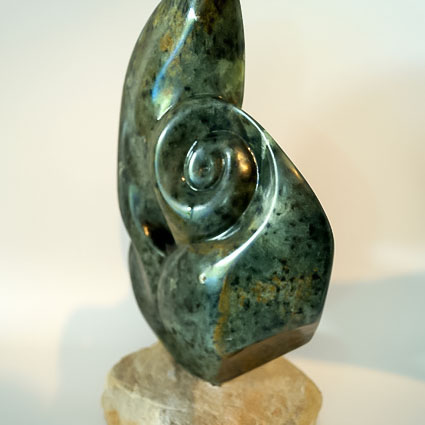 Tutor's Artwork – Nicole Ballingall-Price, Soapstone Carving – Click to view camp details