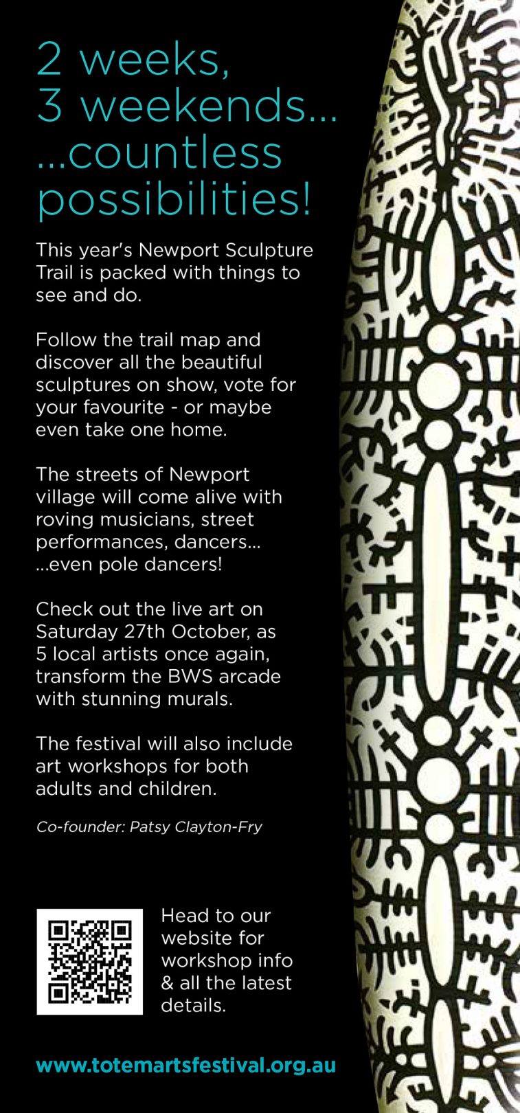 Newport Sculpture Trail 2018 brochure