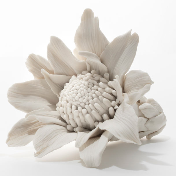Class Artwork – Michelle Perrett, Porcelain Flowers