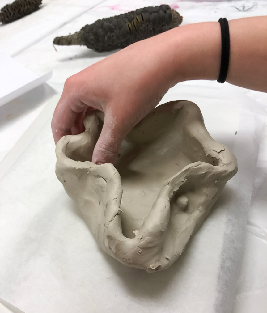 Teens Club 2021 – Student work: Clay Hand Building