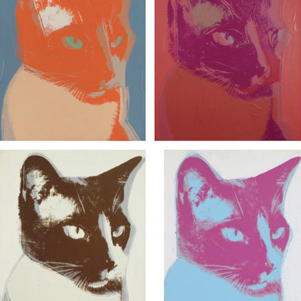Andy Warhol - Siamese Cats