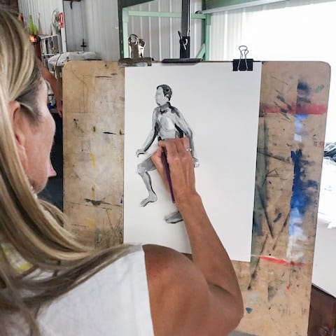 Lifedrawing 2023 student drawing