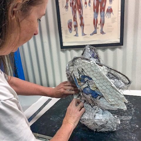 Sculpture Workshop 2023 piece in progress