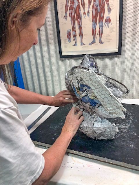 Sculpture Workshop 2023 piece in progress