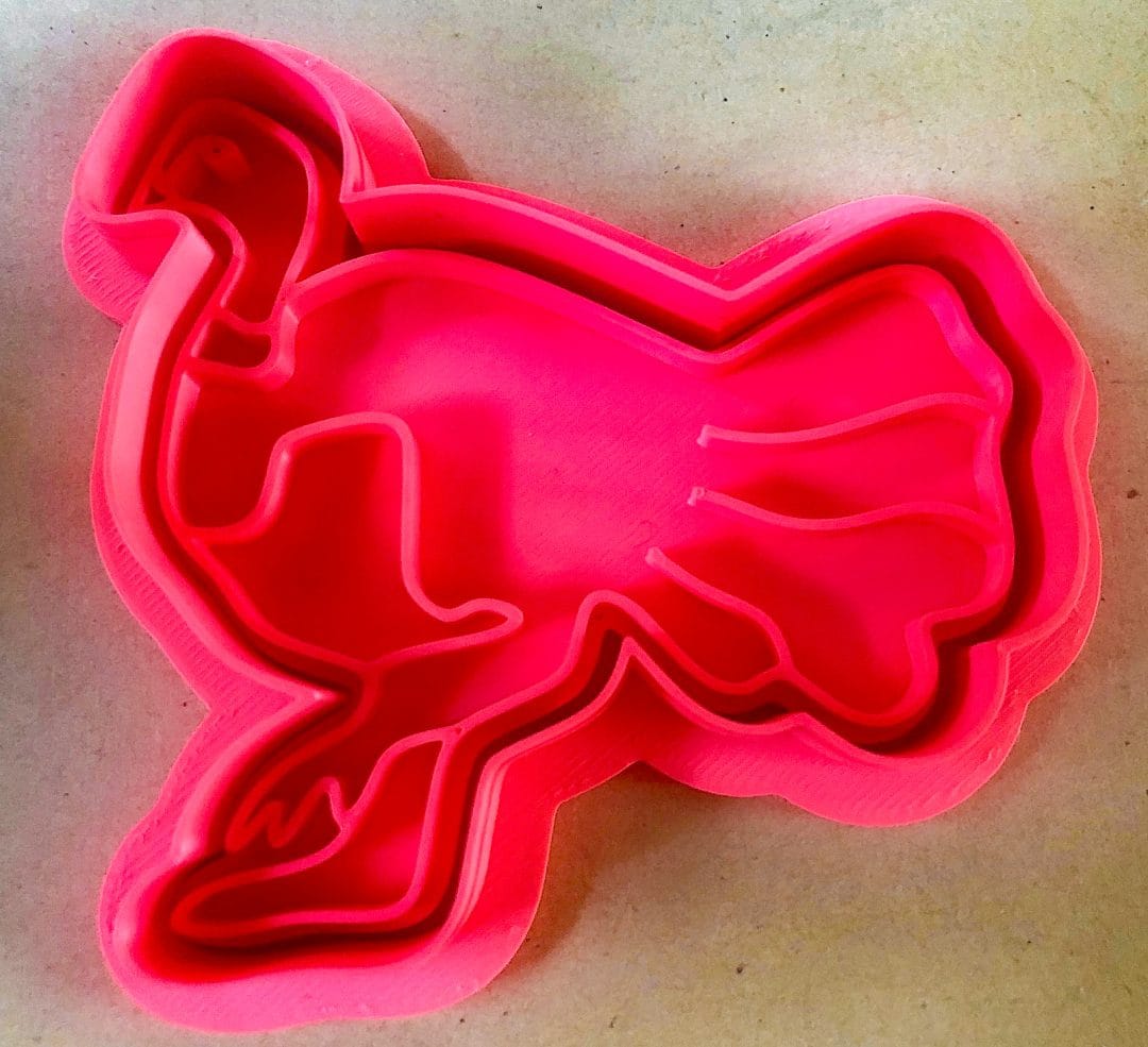 Brush Turkey Cookie Cutter