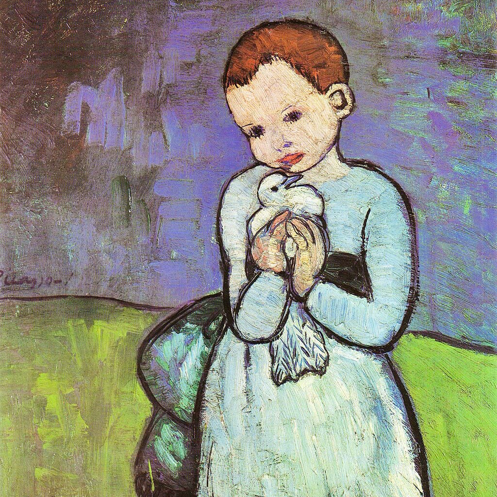 Child with a Dove, Pablo Picasso