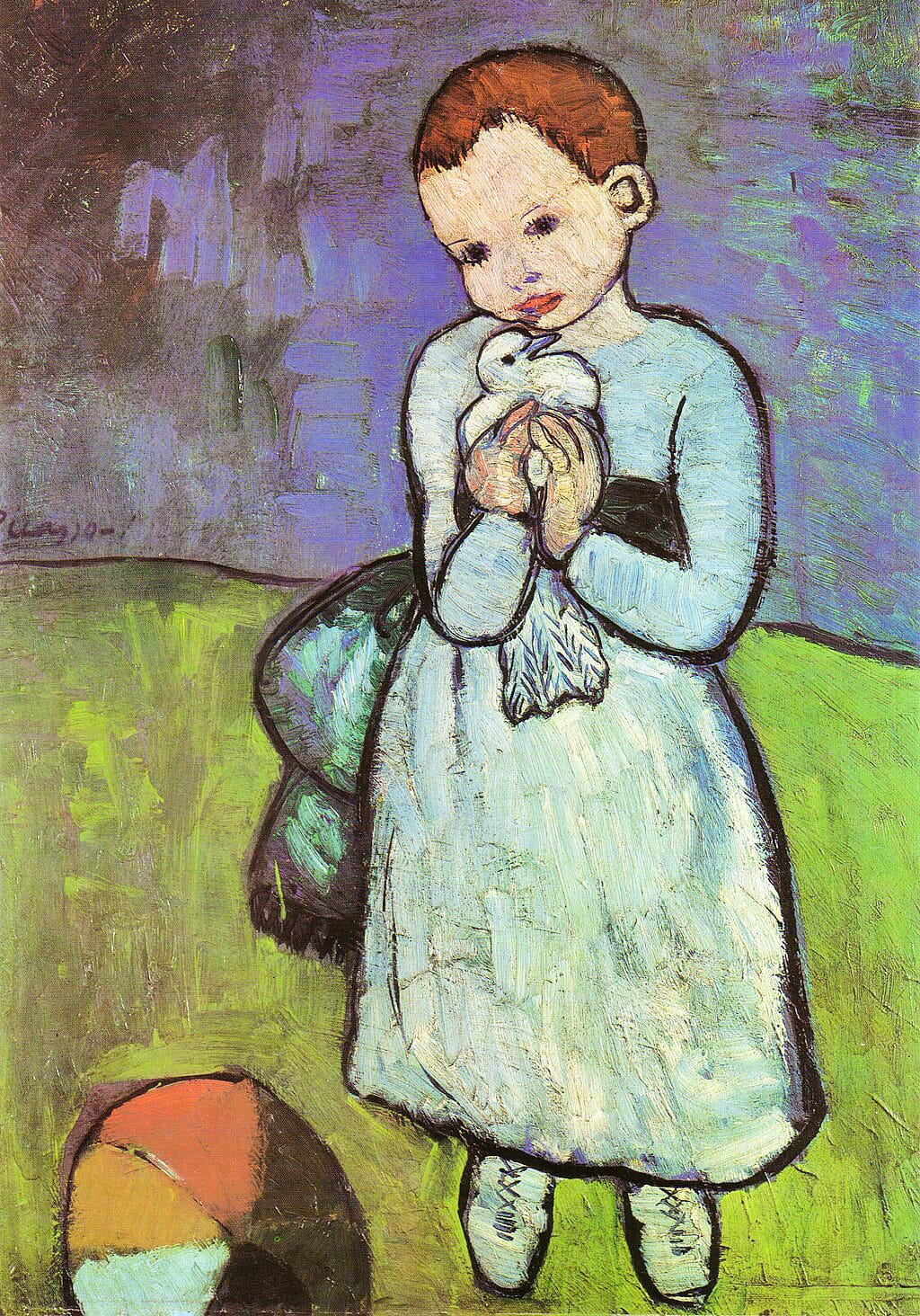 Child with a Dove, Pablo Picasso