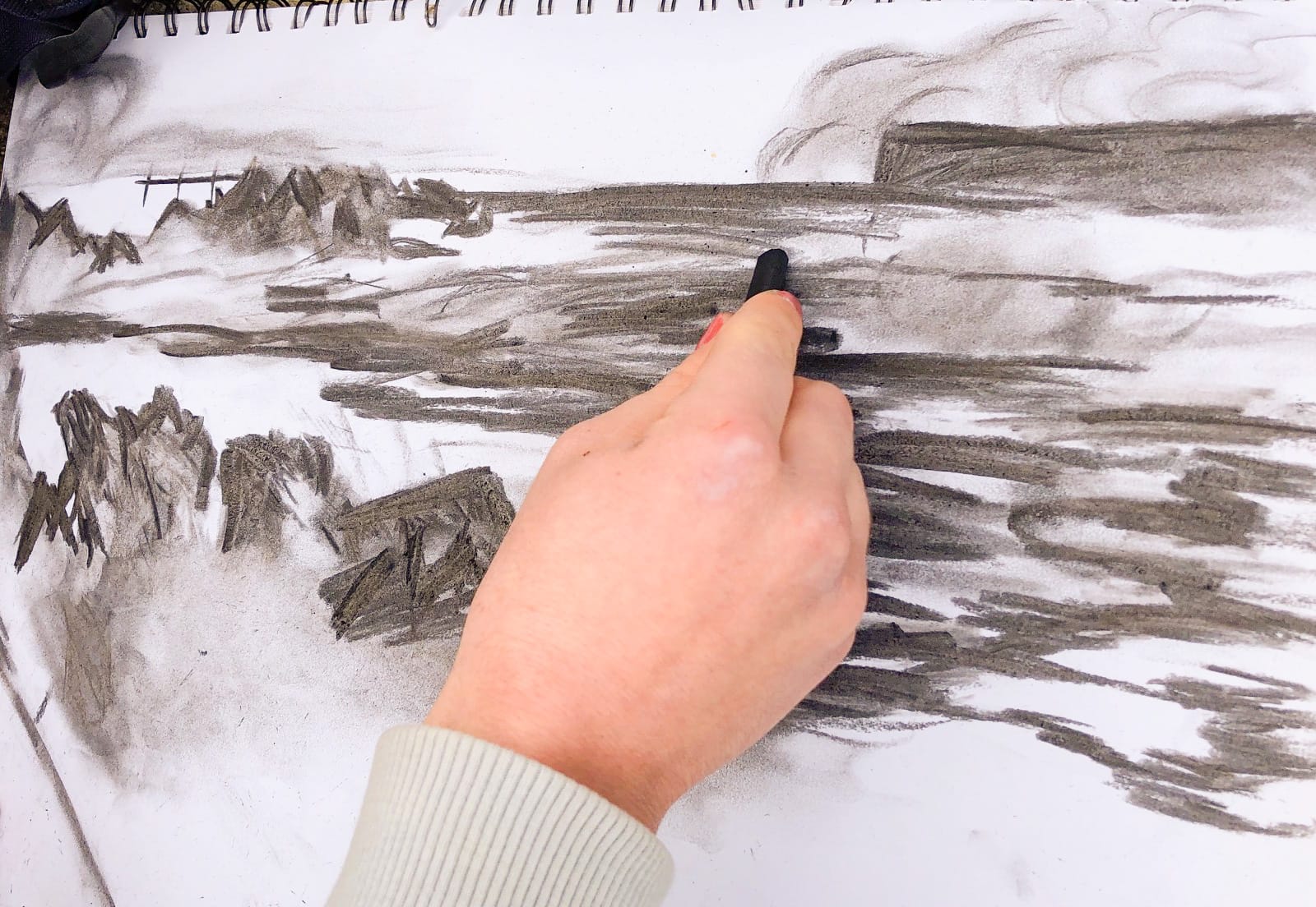 Drawing and Mixed Media student's work